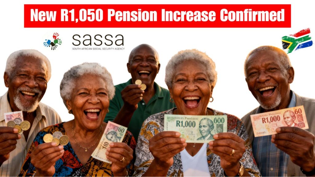 New R1,050 Pension Increase