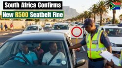 R500 Fine Confirmed Under New Seatbelt Rule — South Africa Implements Mandatory Compliance From December 2025