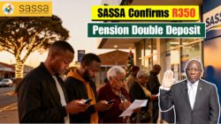 SASSA Sets 10 December Double Deposit — Eligible Beneficiaries to Receive Both R350 and Pension Payments Simultaneously