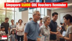 Singapore Announces Final Reminder as Senior Citizens and Families Race to Use Remaining S$800 CDC Vouchers